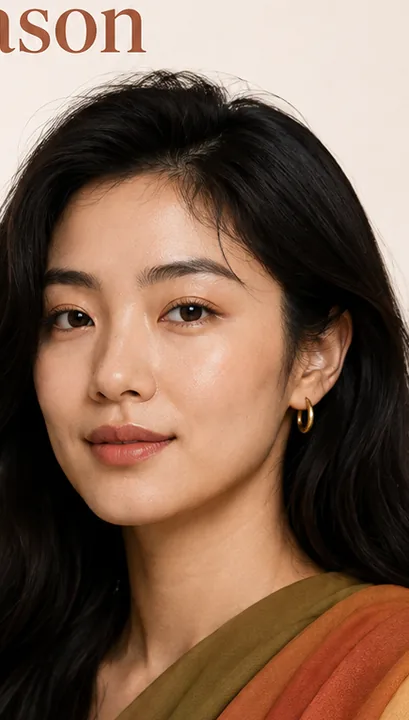 Example Nuance beauty result on an East Asian skin tone