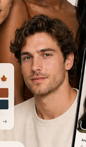 Example Nuance beauty result on a light skin tone